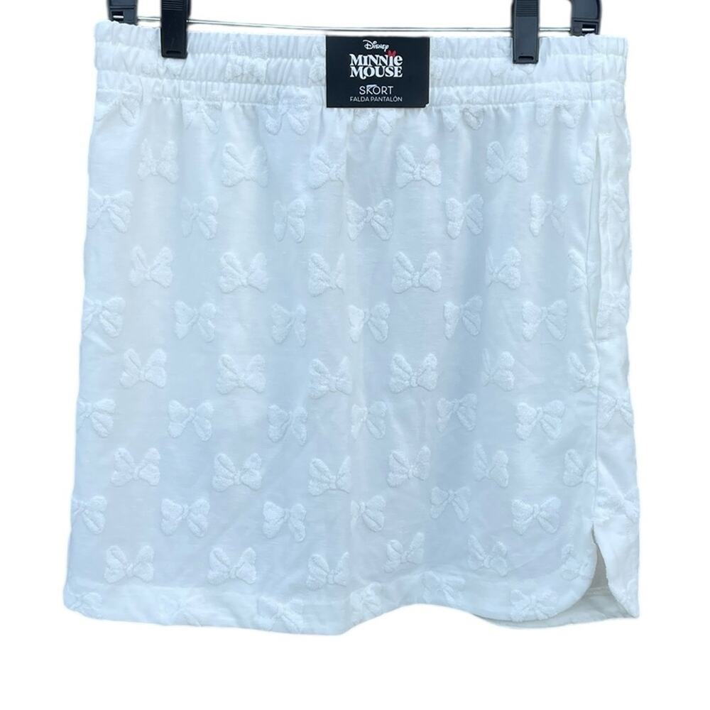White Disney Minnie Mouse Skirt size small NEW